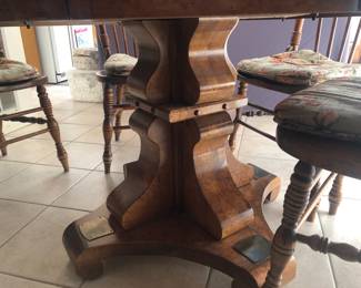 Kitchen Table Pedestal