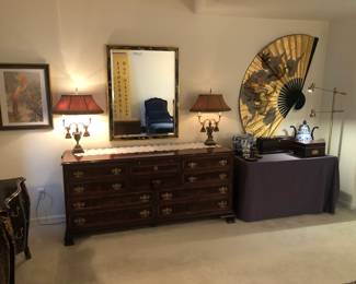 Master Bedroom including Ralph Lauren Chest of Drawers