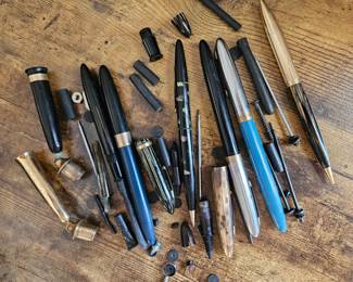 LOT of Vintage Sheaffer's Fountain Pen Parts!!