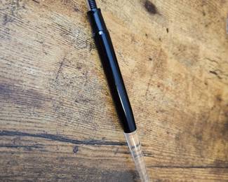 Vtg. Esterbrook Black & Lucite Dip-Less Fountain Pen 9668 Medium Nib