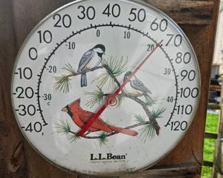 L.L. Bean Bird Thermometer!