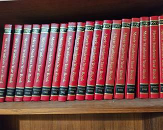 Merit Yearbooks Vols 1980-1998!
