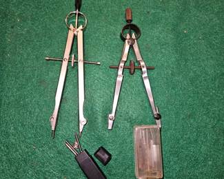 Vtg Drafting Compass Calipers (2)!
