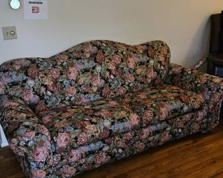 Floral Hide-a-Bed Couch!