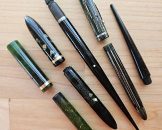 LOT of Vintage Sheaffer Fountain Pen Parts