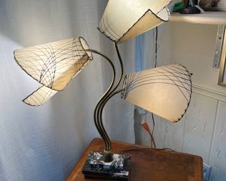 Mid century, modern lamp