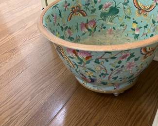 LARGE ORIENTAL? BOWL IN KITCHEN  