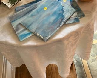 STAINED GLASS PANES FROM THE PREVIOUS FBC IN EASTMAN  