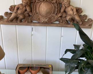 ARCHITECTURAL PLASTER? WALL DECOR. THERE ARETWO.   