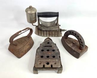 Antique Cast Irons and Stands
