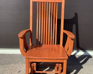 Wood Glider Chair