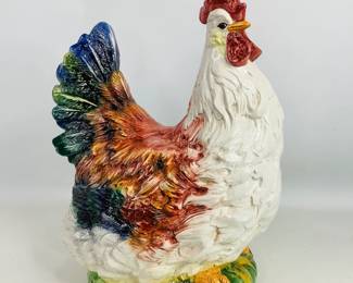 Large Ceramic Rooster
