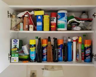 Various Cleaning And Auto Detailing Items Contents Only