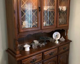 Fabulous China Cabinet Filled With Treasures