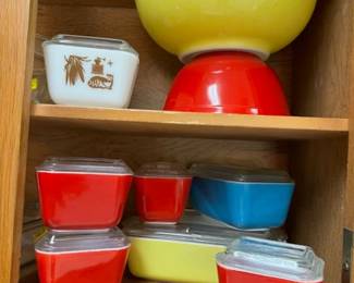 PYREX - Some pieces first Seen Here at this Estate Sale