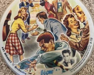 VOGUE the Picture Record by Art Mooney and the Orchestra  2 sided COLOR 78 Records only 8- Rare 