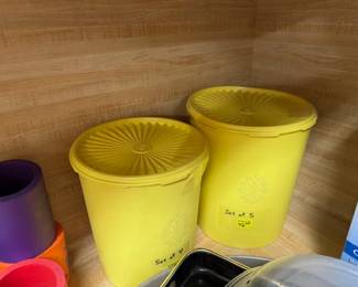 LOTS of  VIntage Tupperware