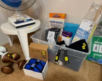 Weights, workout Equipment - Priced to Sell