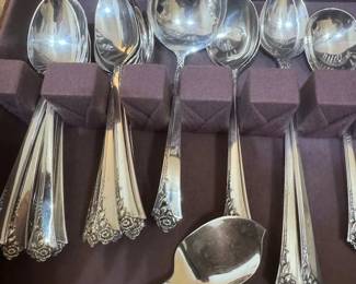 Damask Rose Sterling Silver