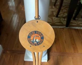 1939 New York World Fair wooden chair