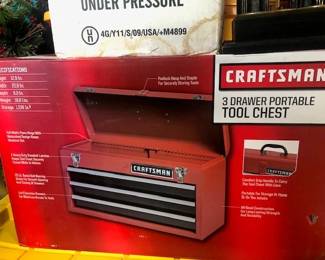 Craftsman 3-drawer tool chest (brand new)