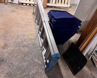 Metal 8ft ladder (This item is in lower level) 