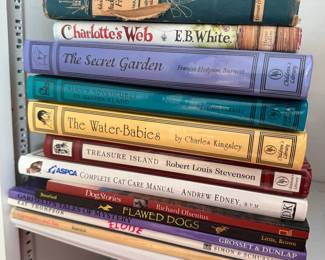 Book lot including the Adventures of Huckleberry Finn