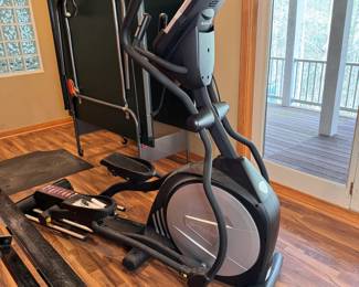 Sole E35 elliptical machine model (2011) works well 7ft long x 22in. wide (in lower level & will need a professional mover)