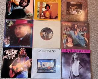 Group of albums in good used condition (may have some scratches) including Dan Fogelberg