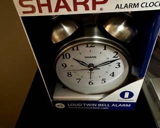 Sharp alarm clock