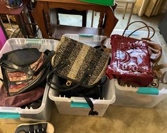 Lots of purses in Master