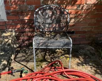 Water hose & extra chair