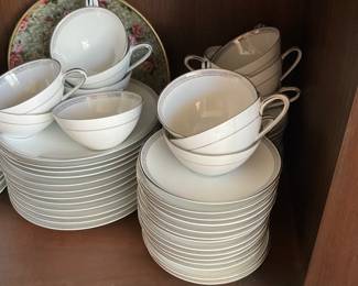 Contents of China cabinet