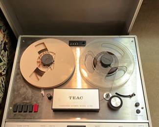 Living room - TEAC - reel to reel in original case