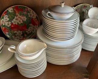 Contents of China cabinet