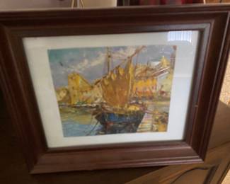 Lots of nice framed pictures - various sizes and subjects