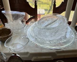 Items on dining room table 