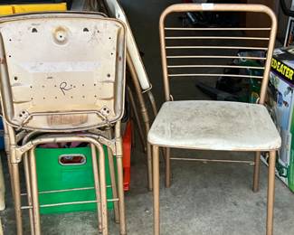 Set of 4 folding chairs - Garage 