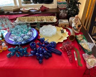 Items on dining room table 