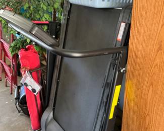 Garage— treadmill