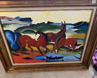 Lots of nice framed pictures - various sizes and subjects