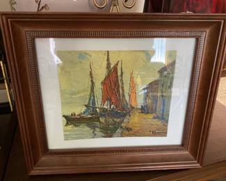 Lots of nice framed pictures - various sizes and subjects