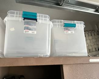Garage - storage bins