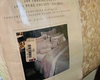 Tons of new blanket, comforters, throws, pillows etc !!!