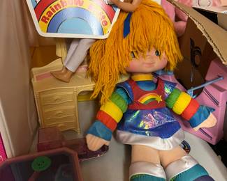 Rainbowbrite doll 1980s 