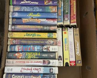 VHS tapes
