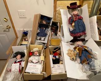 Country western theme dolls