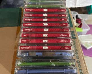 Vintage zip floppy disc