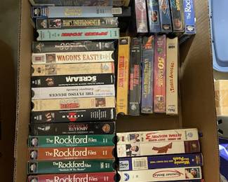 VHS tapes