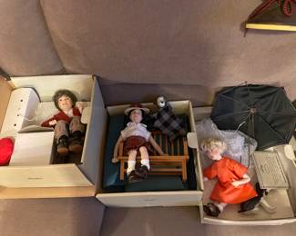 norman rockwell character dolls